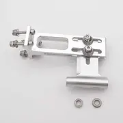 Toy Accessories 4mm Flexible Drive Shaft Strut T Shape Mount Holder Bracket Compatible with RC Boat Speed Mono VEE Oval Hydroplane Boat