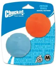 Chuckit Fetch Ball For Dogs Toy High Bounce Size - Choose Medium / Large