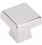 Amerock BP55273 Blackrock 1 1/2” Inch Square Cabinet Knob Chrome NEW