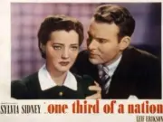 One Third Of A Nation lobby card Sylvia Sidney Leif Erickson 1939 OLD PHOTO