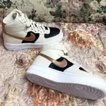 NIKE AIR FORCE 1 高筒 奶茶 香檳金 玫瑰金 奶茶 黑 米黑 DB5080-100 5.0 慢跑鞋