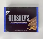 18 King Size Bars Hershey's Crunchy Waffle Cone Pieces Chocolate 2.5oz Each