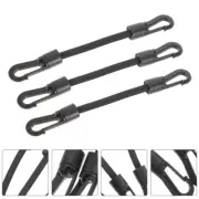 4 Pcs Elastic String Hook Camping Straps Bungee Cords Outdoor Adjustable