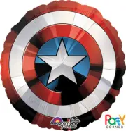 Avengers Party Supplies CAPTAIN AMERICA SHIELD Super Shape Foil Balloon