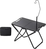 Perfeclan Foldable Camping Table Beach Table Portable with Carry Bag Picnic Cooking Desk for RV Barbecue Boat Outdoor Activities Garden
