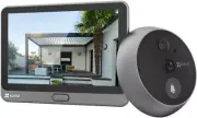 EZVIZ Wireless 1080P Video Doorbell with 4 3" Color Screen, Motion Detection