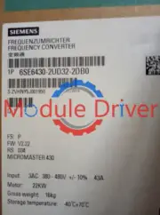 Siemens PLC 6SE6430-2UD32-2DB0 New In Box 6SE64302UD322DB0 Expedited Shipping