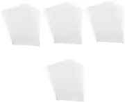 4sets Printable PVC Sheets A4 Size Matte Finish Dye Pigment Printer Compatible 10sheets*4