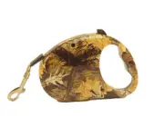 Automatic Retractable Dog Leash Durable Nylon Lead Puppy Walking 15 FT Maple