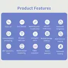 US Plug 1080P Wireless Security Camera WiFi Camera Pan/Tilt Camera With 2.8i