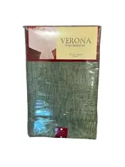 NEW Verona by Newbridge Vinyl Tablecloth 52”x52” Square Seats 4