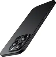 JETech Ultra Slim Case for iPhone 16 Pro 6.3-Inch, Camera Lens Full Protection, Lightweight Matte Finish PP Hard Minimalist Cover (Black)