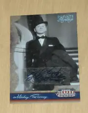 2007 Donruss Americana autograph auto card parallel Mickey Rooney 11/25