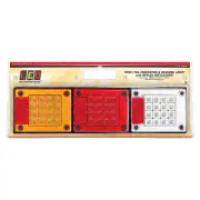 LED Autolamps Stop Tail Indicator Reverse Light 12-24V 48 LED Lamp Blister
