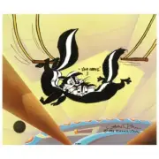 Chuck Jones "Kitty Catch" (poor cat) Hand Signed painted Looney Tunes cel COA