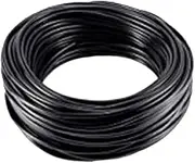 Drip Irrigation Tubing, 30m Black Watering Tubing Hose, I.D 4mm/O.D 7mm PVC Irrigation Hose Pipe Garden Watering System