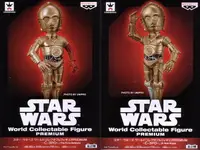 在飛比找樂天市場購物網優惠-日版 WCF Premium C-3PO 一套兩款 Star