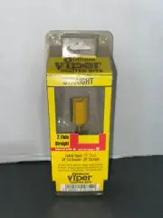 Oldham Viper Router Bit Straight 2 Flute 1/4" Shank Carbide Tipped Template #66