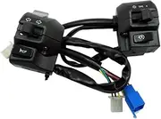 Motorcycle Parts 7/8" 22mm Motorcycle Universal Handlebar Switch Horn Turn Signal Ignition Power Switches Assembly for Yamaha 125 YBR125