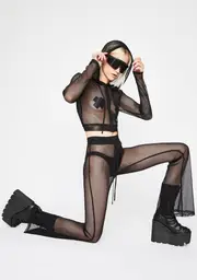 Sheer Mystery Pant Set