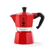 Bialetti Moka 6 Cup Red Espresso Maker