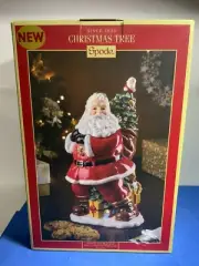 Spode Santa Cookie Jar NWT 12”