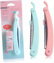 Ipetboom Eyebrow Trimmer Replaceable Razors 1 Travel Case Face Razor for Random Color