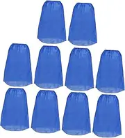 Sosoport Disposable Bath Skirt Decor Micellar Bathrobe Dry Body Waterproof Head Towels Wrap for Women Salon Spa Skirts for Woman Mop Slippers Spa Towels off Rugs Blue Non-woven