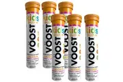 6x VOOST Kids Calcium Berry + Vanilla Effervescent Tablets 20 pack EXP 06/2025