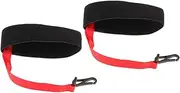 [CAQYPVH] 2-part Sports Glove Band, Ski Glove Manner, Portable Glove Accessories, Mottling Hand Clamp Strap for The Winter Ski Outdoor