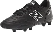 [New Balance] Kids 442 V2 Academy Jnr Fg Soccer/Football Sport Sneakers Shoes Black/White 12.5 M