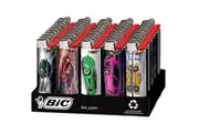 50x BIC Maxi Supercar Lighters Various Colour Box J26