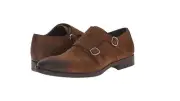 To Boot New York Sueded leather Double Monk Strap Men's Shoes 10.5