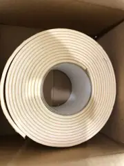Foam CD/DVD HUBS with Self Adhesive Back 1000-Pieces WHITE - FULL ROLL NEW