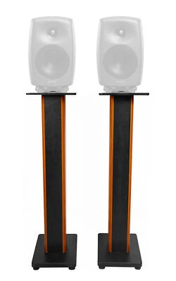 Rockville 36” Studio Monitor Speaker Stands For Genelec 8320A Monitors