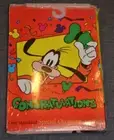 Mickey's Stuff For Kids Goofy Congratulations Standard Pillowcase NOS Vintage