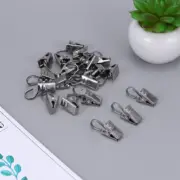 20 PCS Drapery Clips Window Curtain Hook Rings for Curtains with