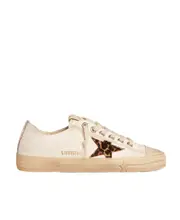 Golden Goose Deluxe Brand V-Star 2 Lace-Up Sneakers 35,36,37,38,39,40,41 Nude