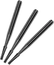 Alipis 3pcs Glass Drilling Bit Windshield Removal Tool Windshield Crack Repair Kit Glass Repair Kit Grout Removal Repair Car Windows Windshield Drill Repair Kit Tungsten Steel Alloy Black