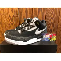 在飛比找蝦皮購物優惠-NIKE AIR JORDAN 3 RETRO TH 黑銀 