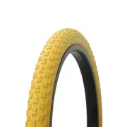 Wanda Bike Bicycle Tire 20" x 2.125" Yellow/Yellow Side Wall Comp 3 BMX Freestyl