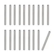 1x12mm Dowel Pins, 100pcs Round Head Flat Chamfered End Dowel Pin