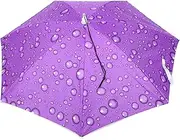 [POENVFPO] Cap Umbrella Sunscreen Windproof Head Mounted Hat Umbrella for Outdoor Activities, Easy Storage with Top Button