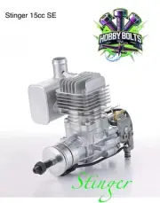 Stinger 15cc SE Model RC plane 2Stroke Gas Engine With Exhaust. RCGF Hobby Bolts