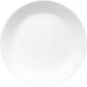 [CORELLE] Dinnerware Set (4pc Set, Winter Frost White)-Set for 4 | Includes 4 x Side Plates | 80% Recycled Glass | 3 X More Durable, Half The Space & Weight of Traditional Ceramic