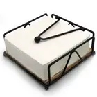 Napkin Holder for Table, Metal and Wood Napkin Holder, Standing Napkin1301