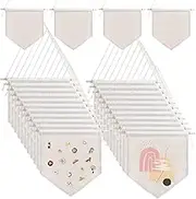 30 PCS Blank Canvas Banners