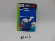 Schleich 21011 Clumsy Smurf in Blister 2012 Reprints 20161 from 1982 New NIP