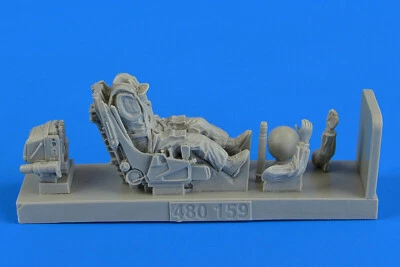Aerobonus 1/48 Fighter Pilot w/Ejection Seat for Su-27 Flanker for Academy