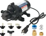 T33 Automatic On-Demand Diaphragm Pump 115Vac, 4.0GPM, 45PSI, Industrial Water P
